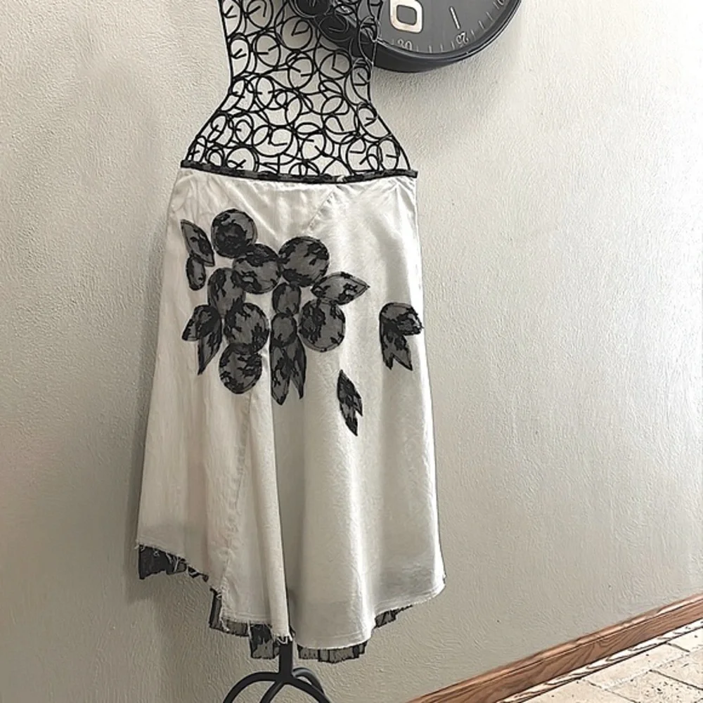 Free People Cotton A-Line Skirt - Picture 1 of 12